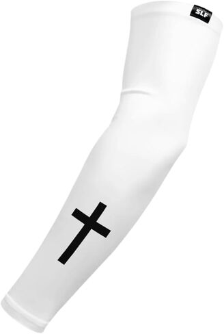 Faith Cross White Arm Sleeve in Kuwait
