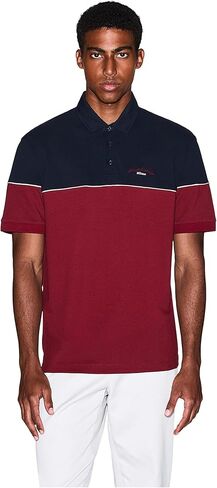 Armani Exchange Men's Color Blocked Polo in Saudi Arabia