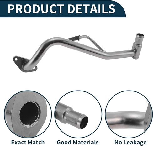 Radiator Hose Heater Hose Radiator Outlet Hose Pipe No.12683115/12634748/12656139/12679316 for Chevrolet Malibu 2.0L Gas 2013-2022 Coolant Pipe Black in Saudi Arabia