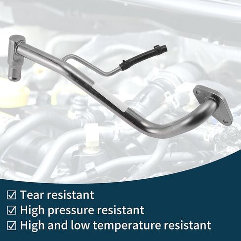 Radiator Hose Heater Hose Radiator Outlet Hose Pipe No.12683115/12634748/12656139/12679316 for Chevrolet Malibu 2.0L Gas 2013-2022 Coolant Pipe Black in Saudi Arabia