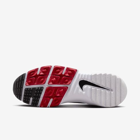 حذاء الجولف Nike Free Golf NN (FN0332-002، رمادي حديدي/أحمر جامعي/رمادي دخاني/أبيض) مقاس 11.5 in Saudi Arabia
