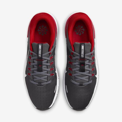 حذاء الجولف Nike Free Golf NN (FN0332-002، رمادي حديدي/أحمر جامعي/رمادي دخاني/أبيض) مقاس 11.5 in Saudi Arabia