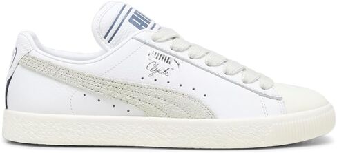 PUMA Mens X Rhuigi Clyde Lace Up Sneakers Shoes Casual - White in Saudi Arabia