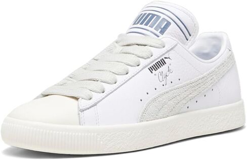 PUMA Mens X Rhuigi Clyde Lace Up Sneakers Shoes Casual - White in Saudi Arabia