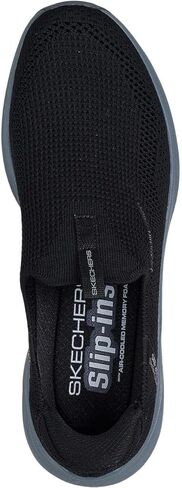 Skechers - حذاء Vapor Foam للرجال - حذاء Volann الرياضي، اللون أسود/رمادي، المقاس: 14 M US in Saudi Arabia