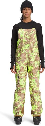 THE NORTH FACE Women's Freedom Insulated Bib, Utility Brown Prairie Paintbrush Print Small Regular in Saudi Arabia