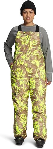 THE NORTH FACE Women's Freedom Insulated Bib, Utility Brown Prairie Paintbrush Print Small Regular in Saudi Arabia