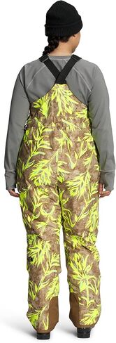 THE NORTH FACE Women's Freedom Insulated Bib, Utility Brown Prairie Paintbrush Print Small Regular in Saudi Arabia