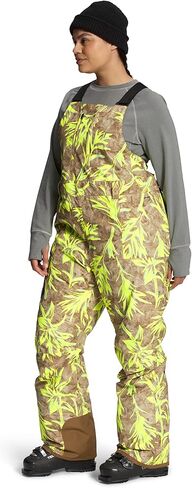 THE NORTH FACE Women's Freedom Insulated Bib, Utility Brown Prairie Paintbrush Print Small Regular in Saudi Arabia