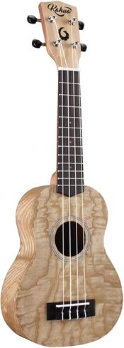 Kahua Ukulele KA-21BLM 21" Soprano Black-Line Maple in Saudi Arabia
