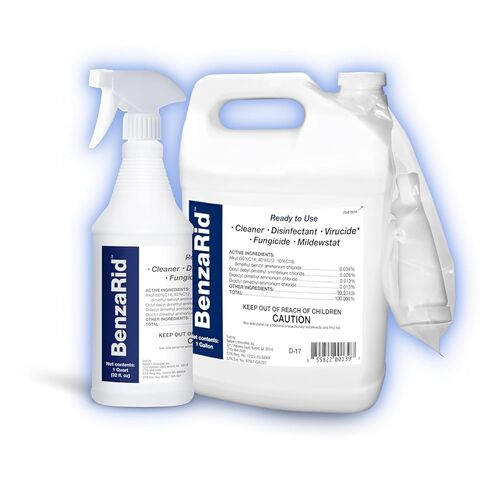 Professional Mold Killer Fungicide Kills Aspergillus Niger (Black Mold) H5N1 Pack | Multi-Purpose Fungicide, Mildewstat, Disinfectant, Virucide | EPA Reg. | 4 Gal Set in Saudi Arabia