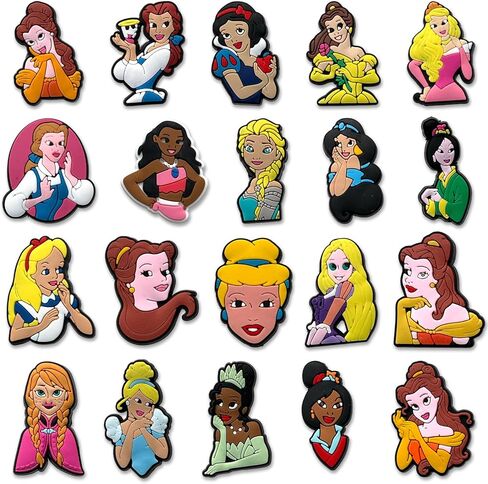 20Pcs Shoe Decoration Charms for Croc Clog, Cute Charms Accessories in Kuwait