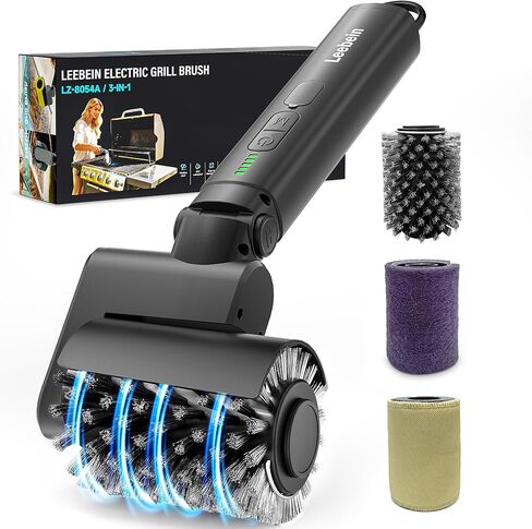 Lebein YMG-818/820 رؤوس فرشاة الغش الكهربائية تدورات ، 8pcs مجموعة ملحقات الفرشاة الإضافية لـ YMG-818/820 فرشاة التنظيف اللاسلكي فقط-فغرة غير متضمنة (رؤوس فرشاة YMG-Black) in Kuwait