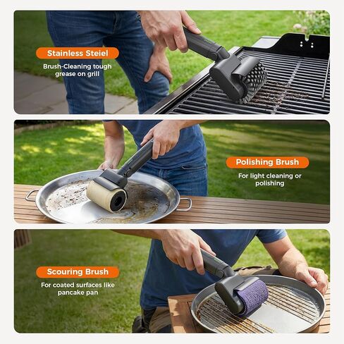 Lebein YMG-818/820 رؤوس فرشاة الغش الكهربائية تدورات ، 8pcs مجموعة ملحقات الفرشاة الإضافية لـ YMG-818/820 فرشاة التنظيف اللاسلكي فقط-فغرة غير متضمنة (رؤوس فرشاة YMG-Black) in Kuwait