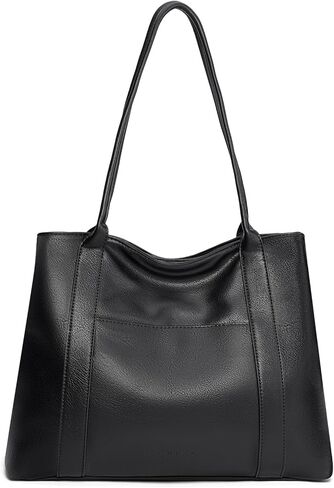SENDEFN Large Work Tote Bag for Women Shoulder Bag Large Top Handle Handbag with Two Main Compartments Hobo Bag with Zipper in Kuwait