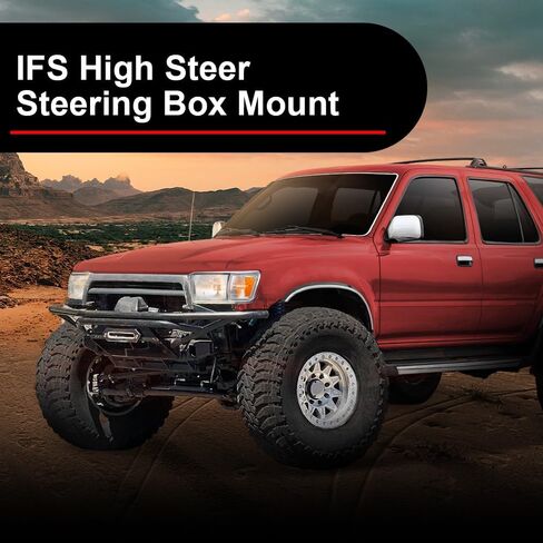 High Steer Steering Box Mount, Fit Toyota IFS Steering Box SAS Solid Axle Swap in Kuwait