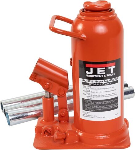 JET 12-1/2-Ton Hydraulic Bottle Jack (Model JHJ-12-1/2) in Kuwait
