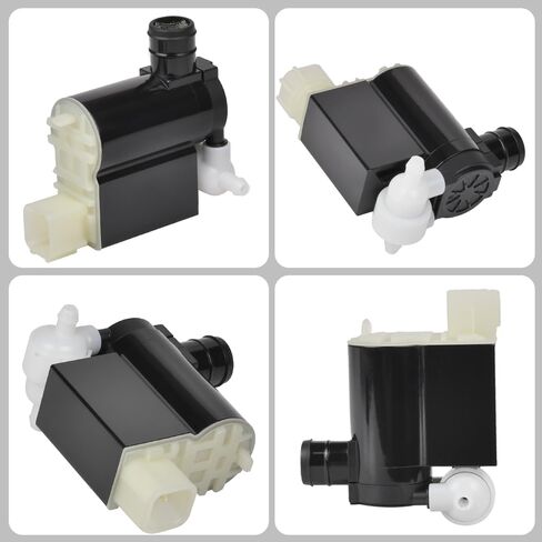 Windshield Washer Motor Pump for Hyundai Tucson 2005-2009 / Tiburon 2003-2006 / Elantra Touring 2009-2012 | High-Pressure Spraying | Replace Part 98510-2L100, 985102L100 in Saudi Arabia