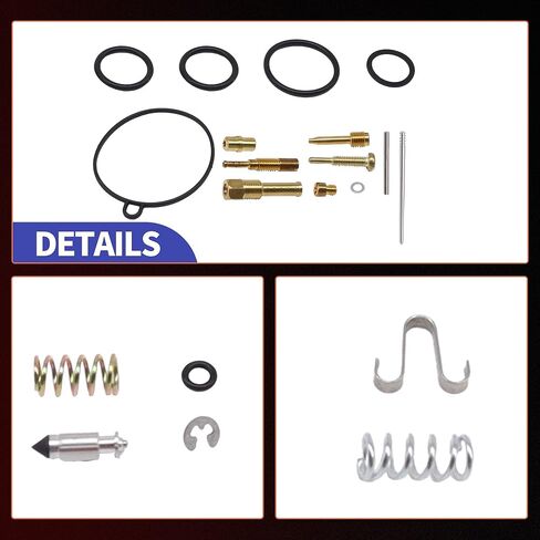 HiSport Carburetor Carb Rebuild Kit - Compatible with Honda Sportrax 90 TRX90 2x4 1999-2006 Replaces 16155-GZ5-000 in Saudi Arabia