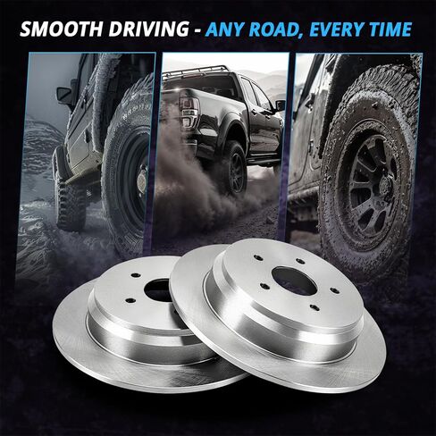 Front Brake Rotors Replacement for Ford Edge 2007 2008 2009 2010 2011 2012 2013 2014, Lincoln MKX 2007 2008 2009 2010 2011 2012 2013 2014 2015 Brakes, 12.60" Front in Kuwait