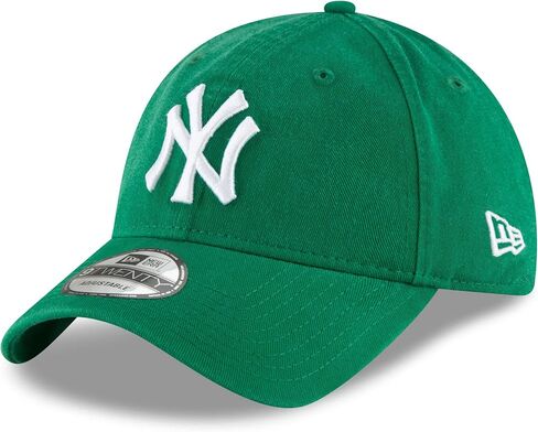 New Era MLB Core Classic 9TWENTY Home Team Color قابل للتعديل قبعة مقاس واحد يناسب الجميع (US، Alpha، One Size، Atlanta Braves Alternate) in Kuwait