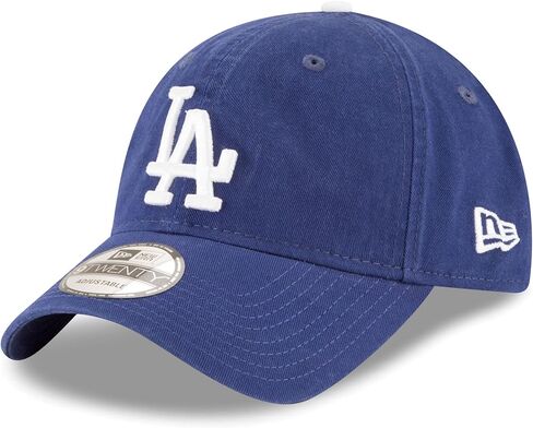 New Era MLB Core Classic 9TWENTY Home Team Color قابل للتعديل قبعة مقاس واحد يناسب الجميع (US، Alpha، One Size، Atlanta Braves Alternate) in Kuwait