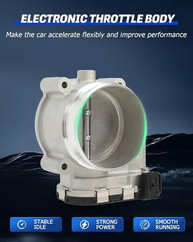 Throttle Body Compatible 2018-2020 for Ford for F-150 | 2018-2020 for Ford for Mustang Replace JL3E9F991AA JL3Z9E926A 0280750688 S20402 in Kuwait