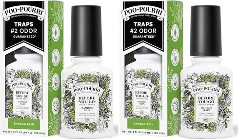 Poo-Pourri Before You Go Toilet Spray 1.4 Oz, 2 Pack (Pumpkin Chai) in Kuwait