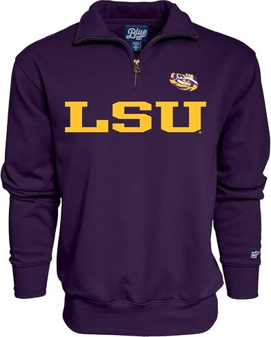 Blue 84 Men's Florida State Seminoles Quarter Zip Sweatshirt Team Color, Team Color, Medium in Saudi Arabia