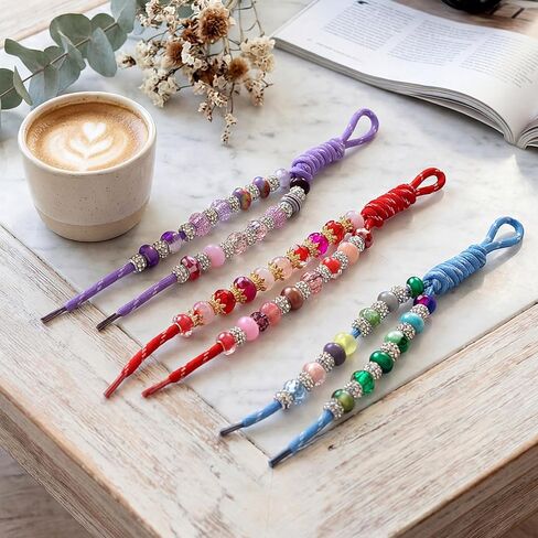 Colorful Paracord Keychain Bag Charm 12 Pcs Handmade Rope Charms DIY Paracord Rope Keychain Accessories for Handbag Backpack in Kuwait