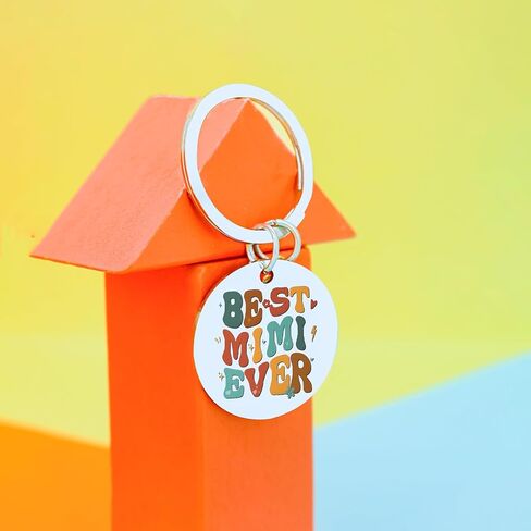 Mimi Gifts for Grandma Birthday Gifts for Mimi Grandma Gift from Grandkids Gigi Gift for Grandma Nana Nanny Granny Keychain Christmas Stocking Stuffers for Grandma from Granddaughter in Saudi Arabia