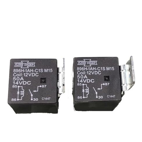 10pcs/lot Relay 896H-1AH-C1S M15 12VDC Automotive Relay 4pins 50A in Kuwait