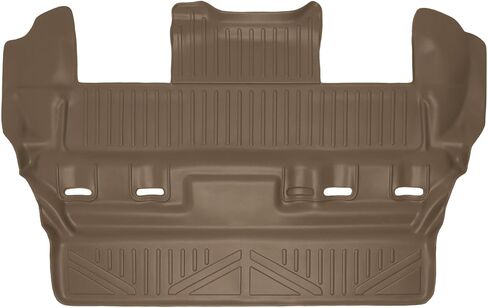MAXLINER All Weather Custom Fit Cargo Trunk Liner Floor Mat Behind 2nd Row Black Compatible with 2015-2020 Tahoe/Yukon/Escalade in Saudi Arabia
