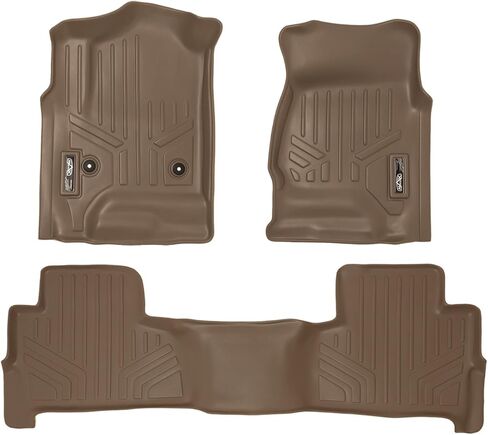 MAXLINER All Weather Custom Fit Cargo Trunk Liner Floor Mat Behind 2nd Row Black Compatible with 2015-2020 Tahoe/Yukon/Escalade in Saudi Arabia
