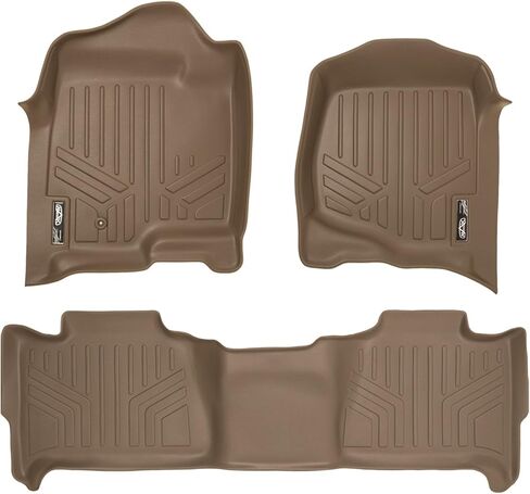 MAXLINER All Weather Custom Fit Cargo Trunk Liner Floor Mat Behind 2nd Row Black Compatible with 2015-2020 Tahoe/Yukon/Escalade in Saudi Arabia