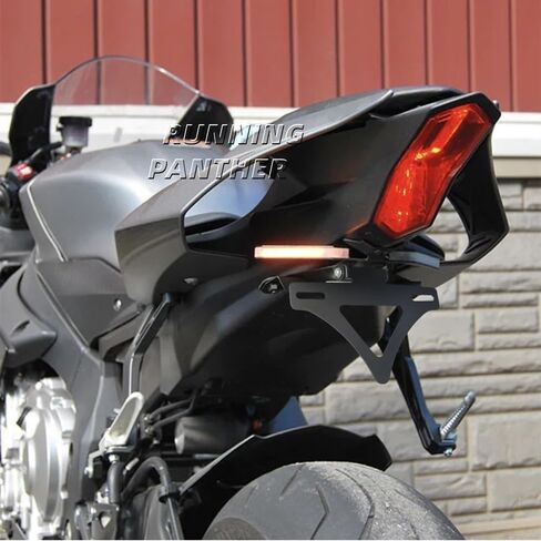 Fit for YAMAHA YZF R1 2021-2025 Motorcycle Integrated License Plate Holder with LED Turn Signal Light Tail Tidy Modified Part Fender Eliminator Kit Rear Frame Tailstock Bracket in Kuwait