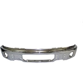 FOR FORD F150 2009-2014 FRONT BUMPER FACE BAR CHROME WITH FOG LAMP HOLES FO1002411 in Saudi Arabia