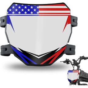 Front Number Plate for Electric Bike - License Plate Frames Compatible with Q20 Super 73 (No Sticker) in Kuwait