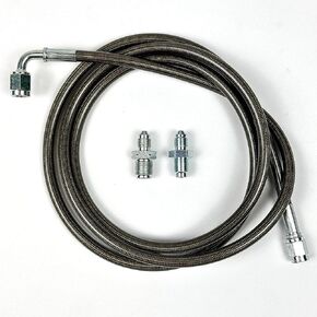 Valex Racing Stainless Steel Clutch Line for Honda Prelude 1992-1996, Bolt On Replacement, Black in Kuwait