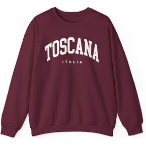 Tuscany Italy Adult Unisex Crewneck Sweatshirt in Kuwait