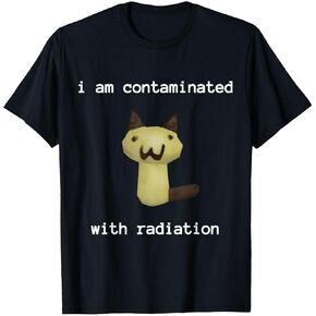 Men's I Am Contaminated Radiation Shirt - Humor Graphic Tee - Cotton (S-3XL) in Kuwait