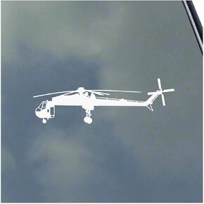 ملصق فينيل سيكورسكي CH-54 Tarhe Pilot ملصق S-64 Skycrane Army Veteran in Kuwait