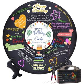 Maiiccan 2PCS الفينيل سجلات الضيوف كتاب لعيد ميلاد، زينة عيد ميلاد سعيد، تسجيل فريد في كتاب للحزب، حجم 11.6in، كتاب تسجيل عيد الميلاد السادس عشر للبنين والبنات (عيد ميلاد سعيد) in Kuwait