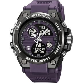 findtime Orange Men Watches Military Fashion Colorful Watch with Waterproof LED Backlight Alarm Stopwatch Features Analog Digital Electronic Quartz Sports Men's Wristwatch in Kuwait