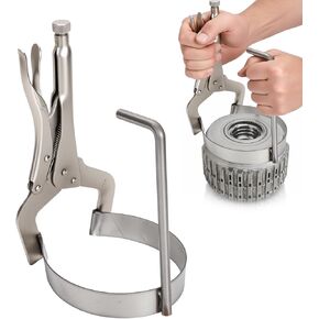 T-47781AC Clutch Drum Tool, for 6L50E 6L80E 6L90E, 3-5-Reverse & 1-2-3-4 Drum Removal Install Tool, Heavy-Duty Stainless Steel Compression Clamp in Kuwait