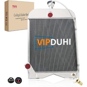 8N Radiator, Radiator Compatible with Ford 2N 9N Tractor 8N8005 86551430, 3 Row Core All Aluminum Radiator in Kuwait