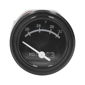 Generator Voltmeter Waterproof Dustproof 20 32V High Accuracy 52mm Voltage Gauge for Cummins Generators in Kuwait