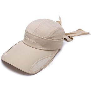 YEKEYI Wide Brim Sunhat Summer UPF 50+ Sun Protection Outdoor Hat Baseball Cap Sports Hats with Retractable Visor in Kuwait