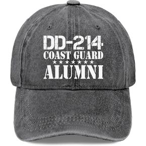 dd-214 Coast Guard Alumni caps Women’s hat Mens Golf hat Gifts for Him Cycling Caps in Kuwait
