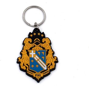 Alpha Phi Omega Crest PVC Key chain in Kuwait